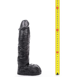 Hung System Gode Mickey Hung System 19 x 5.5 cm Noir